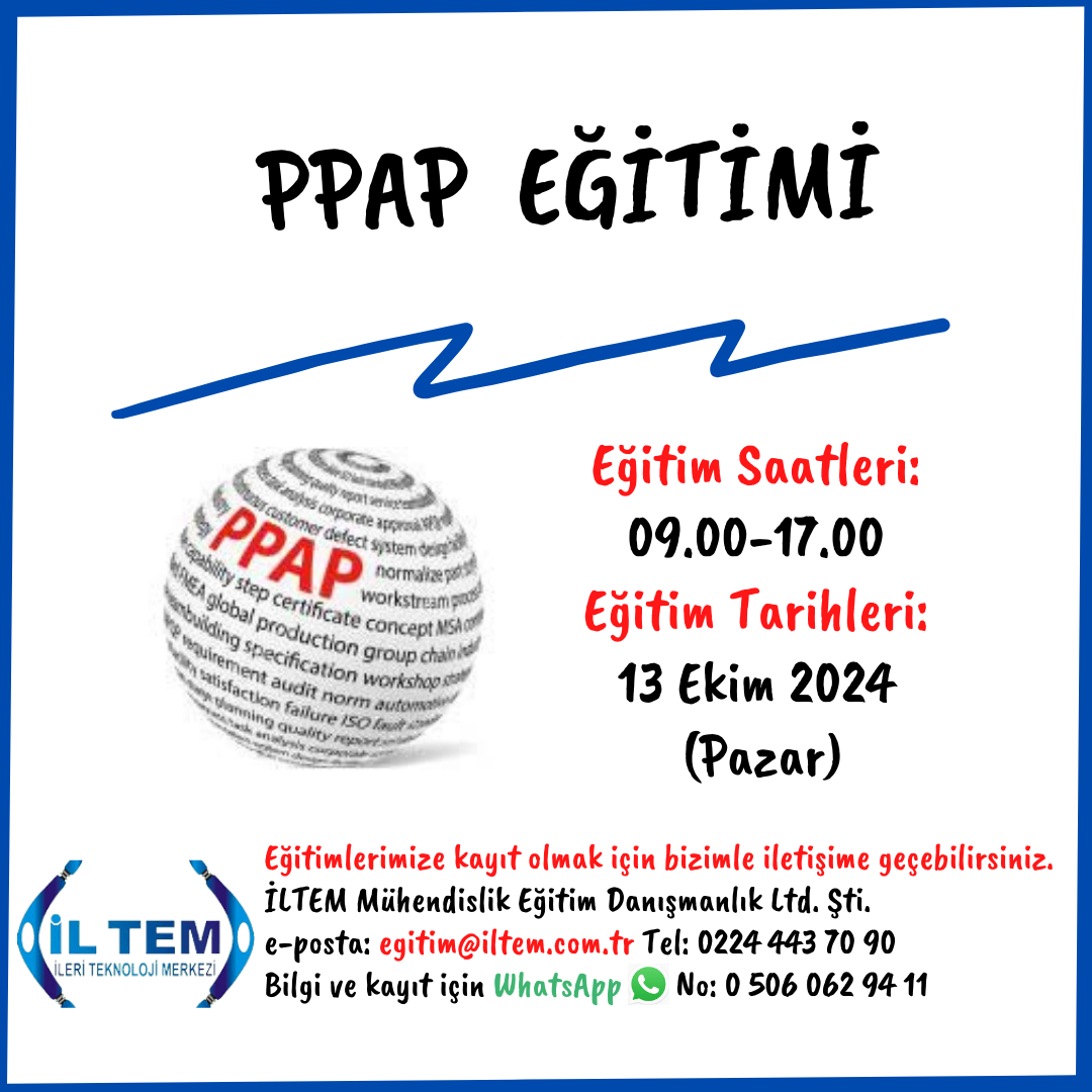 PPAP ETM 13 Ekim 2024 BURSA