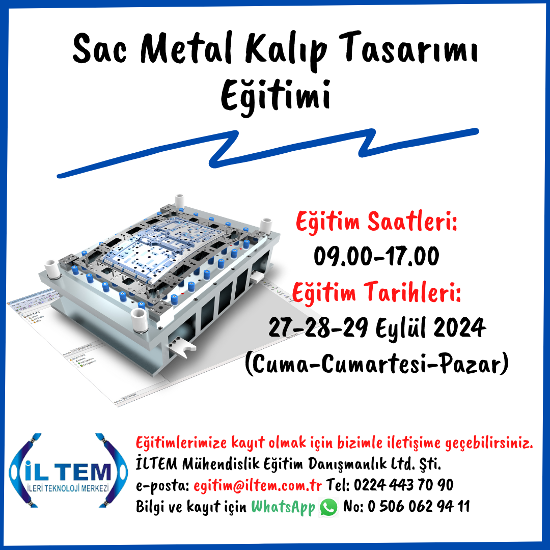 SAC METAL KALIP TASARIMI ETM 27-28-29 EYLL 2024 BURSA